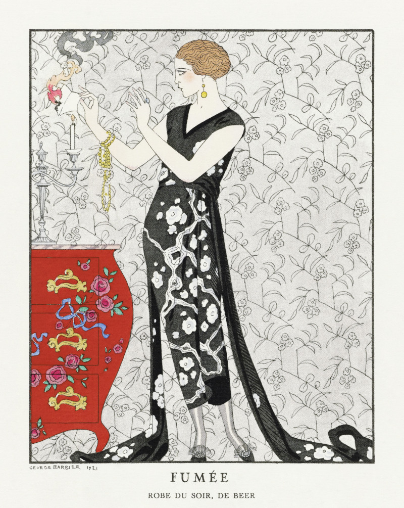 Ilustración de Georges Barbier